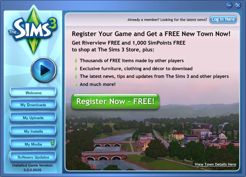 Sims A/B Test Variation 2